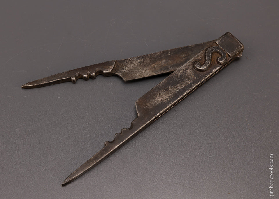 Mind-boggling 17th Century Seven Inch Armorer's Dividers - 107900