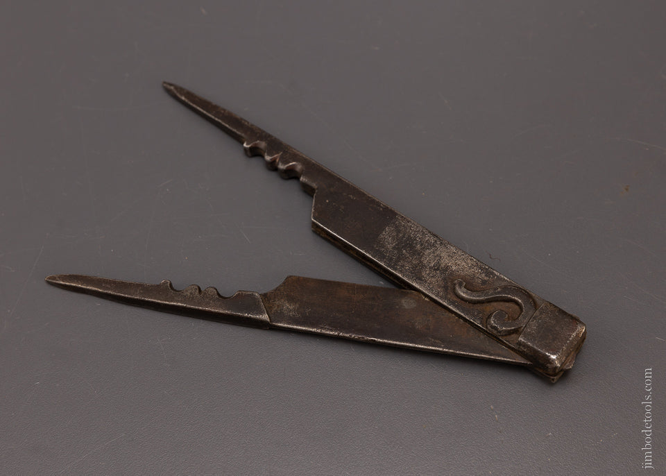 Mind-boggling 17th Century Seven Inch Armorer's Dividers - 107900
