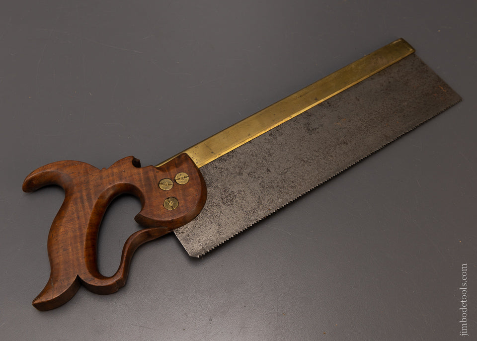 Double Eagle JOHNSON & CONAWAY PHILA Brass Back Saw - 107913