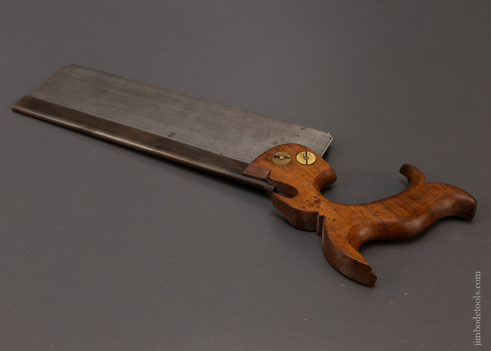 Rare JAMES TURNER PHILADA 10 Inch Back Saw - 107918