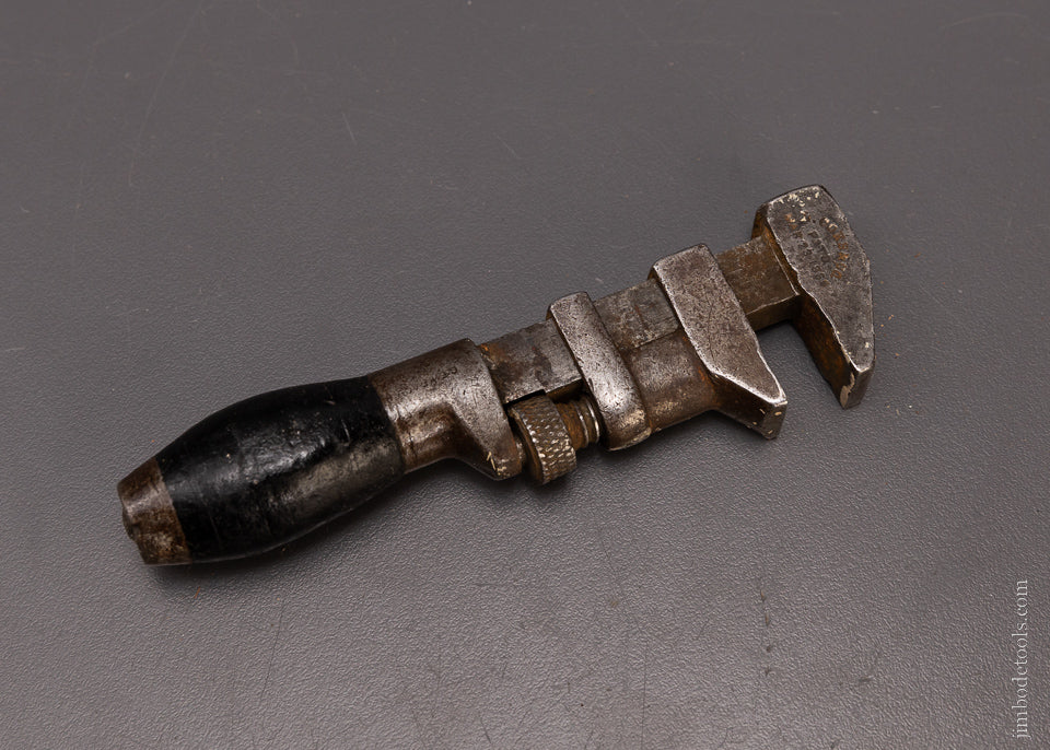 4 5/8 Inch BABY COES Wrench with Leather Stacked Handle -- 107950 โ Jim ...