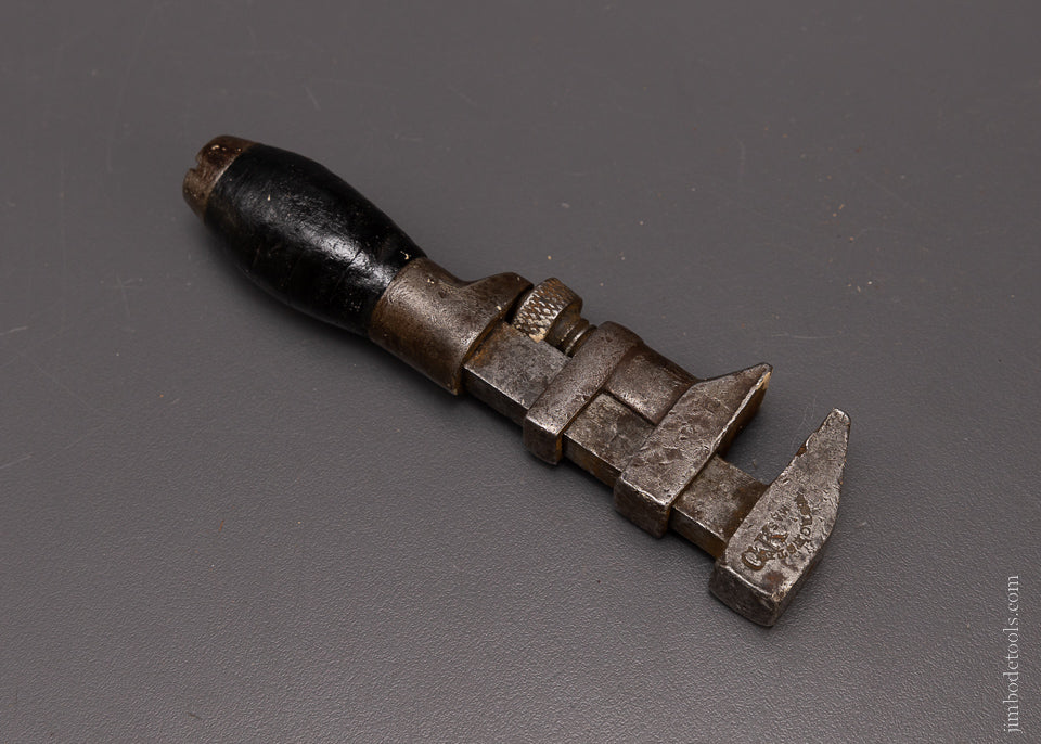 4 5/8 Inch BABY COES Wrench with Leather Stacked Handle -- 107950 โ Jim ...