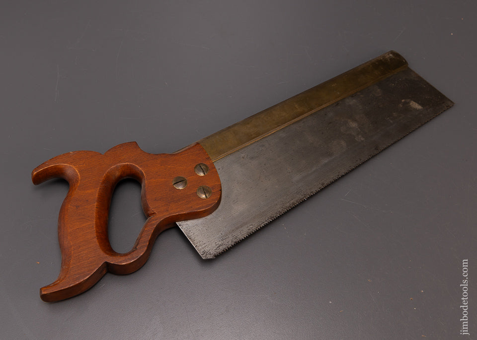 Fine DISSTON No. 5 Brass Back Saw - 107974
