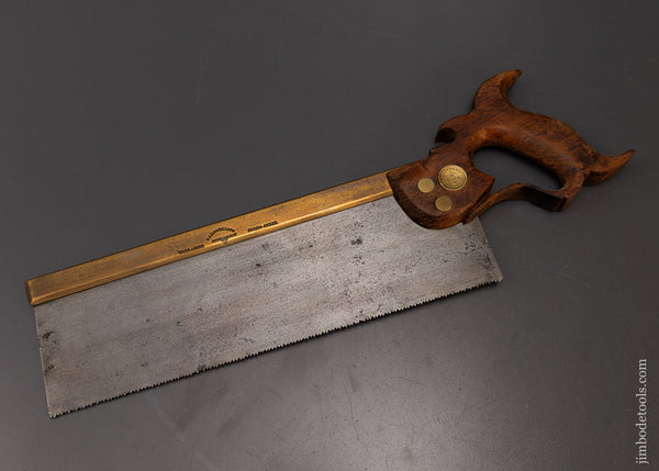BAKEWELL & CO. 12 Inch Brass Back Saw - 107980