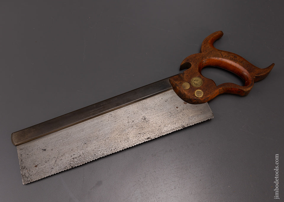 W.B. SEARS & CO. Fine 12 Inch Back Saw - 107984