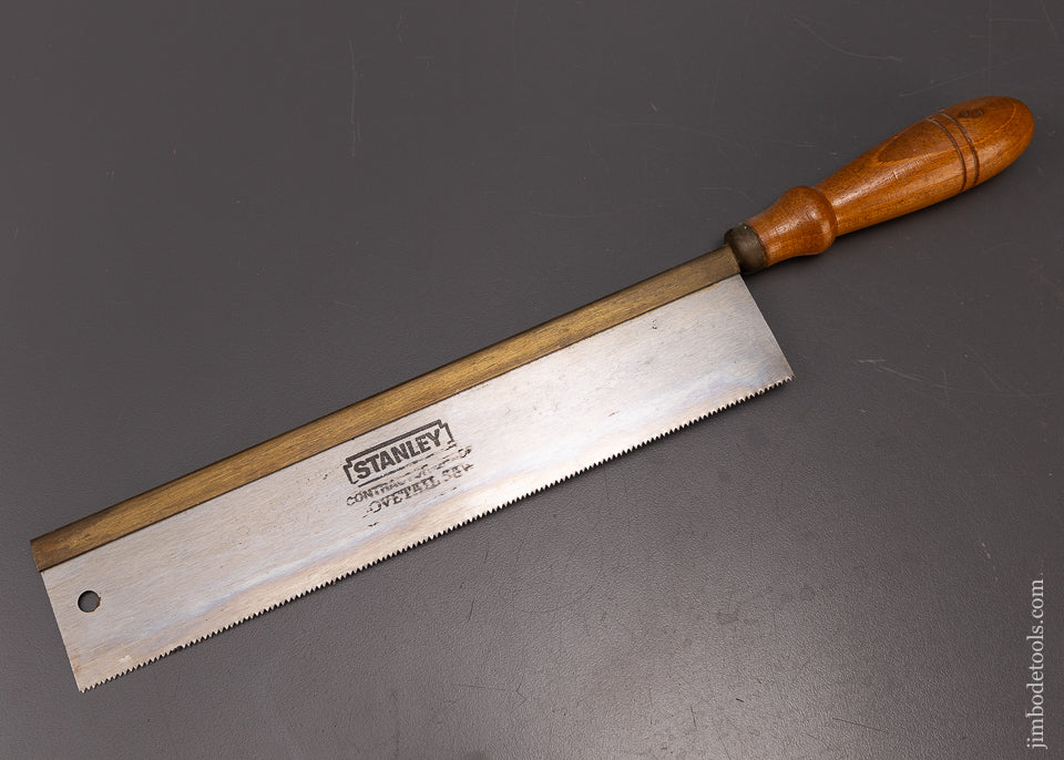 Near Mint STANLEY 10 Inch Dovetail Saw - 108006