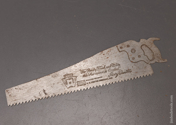 6 1/2 inch DISSTON Saw Giveaway - 108007