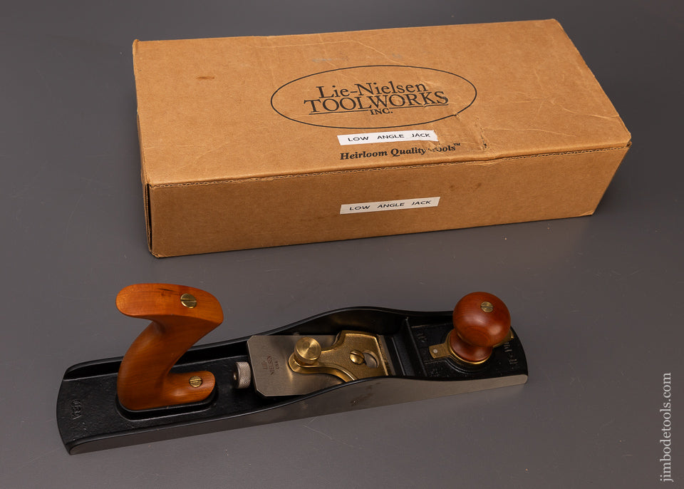 LIE NIELSEN No. 62 Low Angle Jack Plane with Adjustable Mouth Mint in Box - 108008