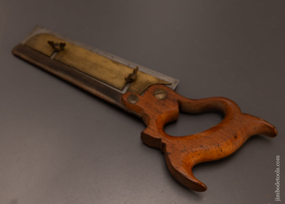 Unusual RICHARDSON Dovetail Saw with Gauge & Dual Mark - 108009