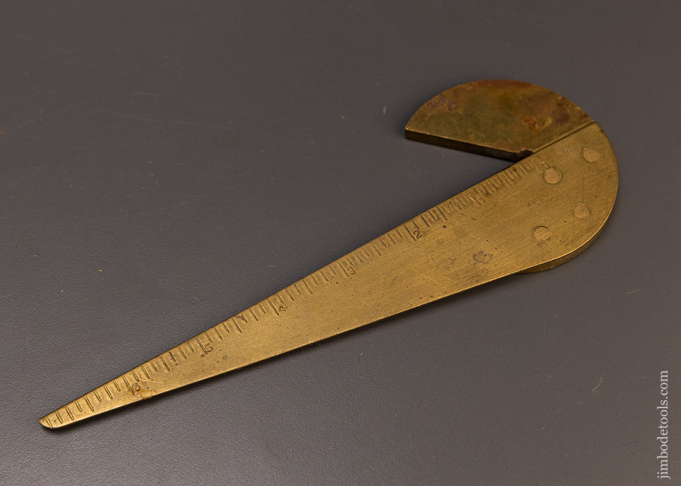 Brass Center Finding Square - 108018