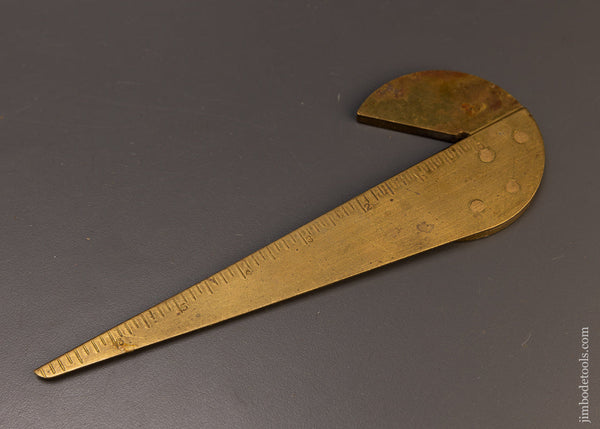 Brass Center Finding Square - 108018