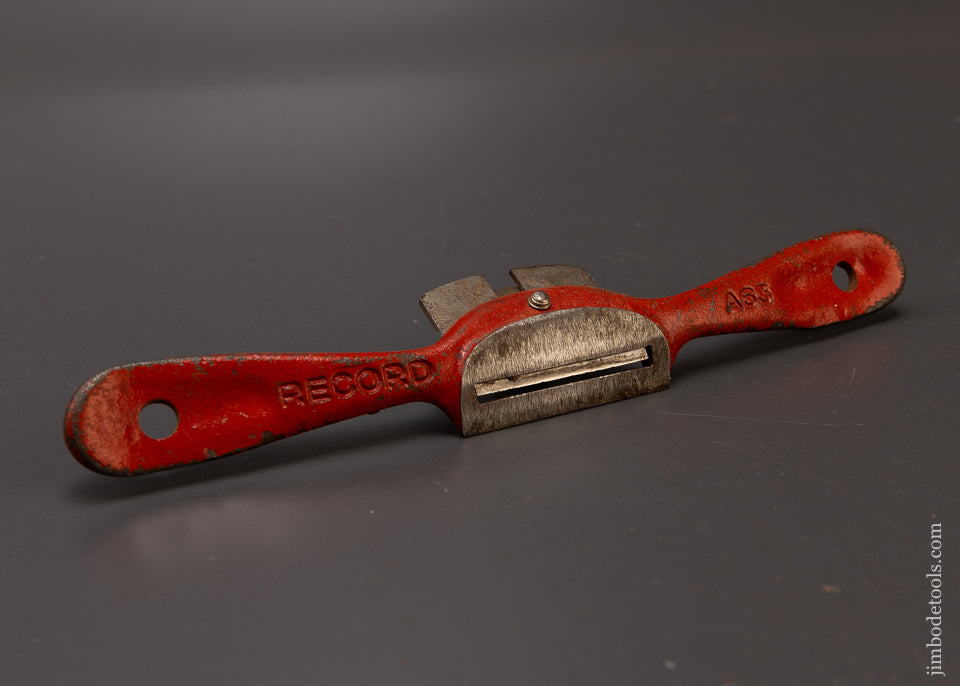 RECORD No. A63 Round Bottom Spoke Shave - 108023