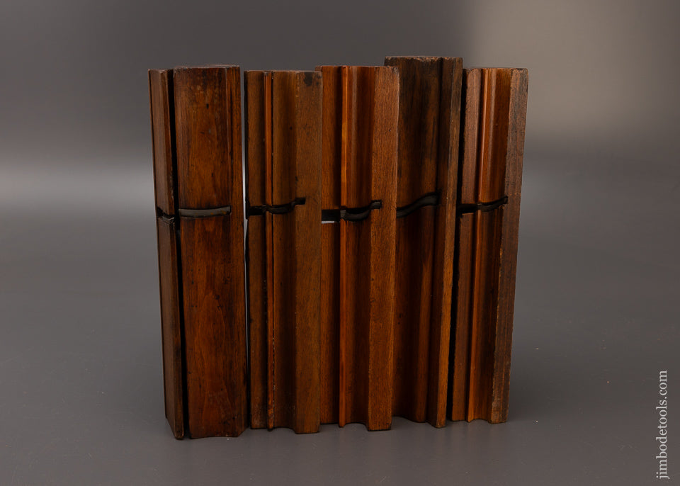 6 Good User Wooden Moulding Planes - 108025
