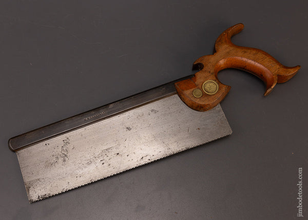 Fine W.B. SEARS & CO. MIDDLETOWN Spring Steel Dovetail Saw - 108028