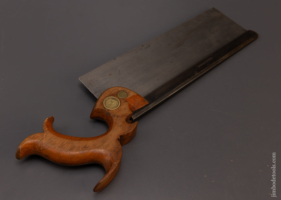 Fine W.B. SEARS & CO. MIDDLETOWN Spring Steel Dovetail Saw - 108028