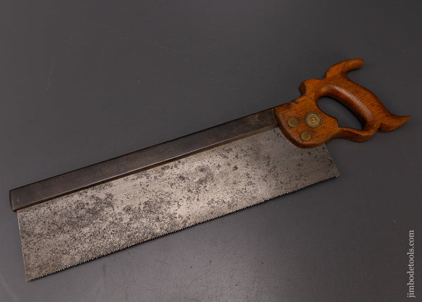 HARVEY PEACE 14 Inch Back Saw Ca. 1862-90 - 108041