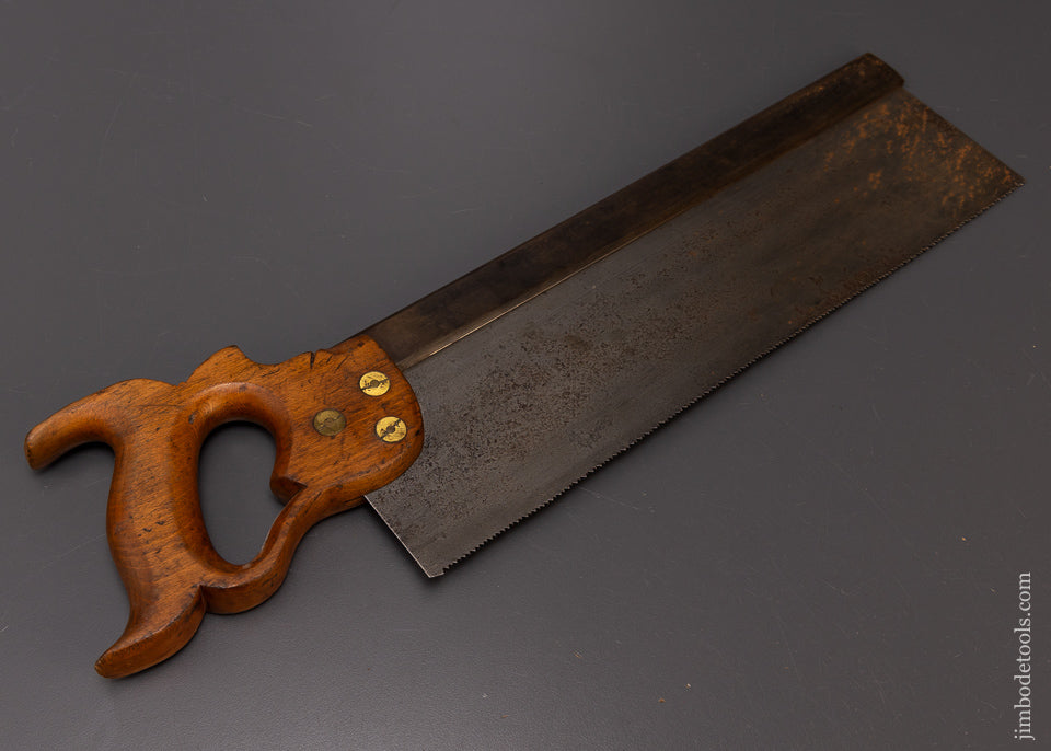 HARVEY PEACE 14 Inch Back Saw Ca. 1862-90 - 108041