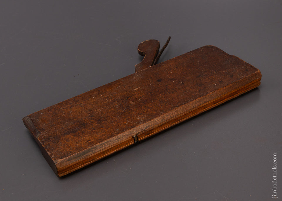 TINY! Quirk Ogee 1/4 Inch Moulding Plane THOS. CAULDWALL 1805-12 Fine - 108055