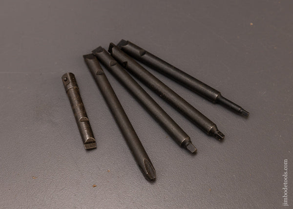 Scarce Bits for STANLEY YANKEE No. 130 & 130A Spiral Screwdrivers - 108063