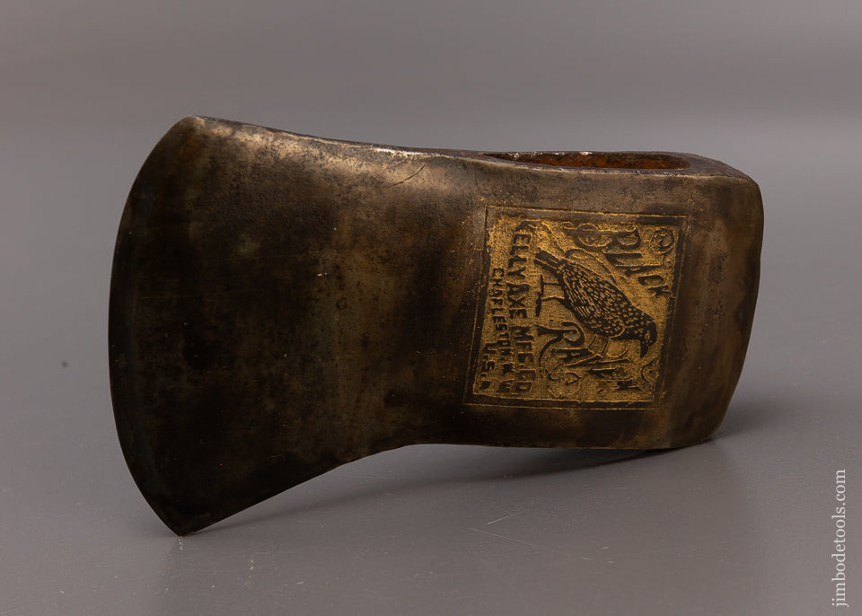 Gorgeous KELLY BLACK RAVEN EMBOSSED AXE - 108079