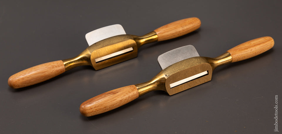 Mint Pair Flat & Round Bottom LIE NIELSEN BOGGS Spoke Shaves - 108088