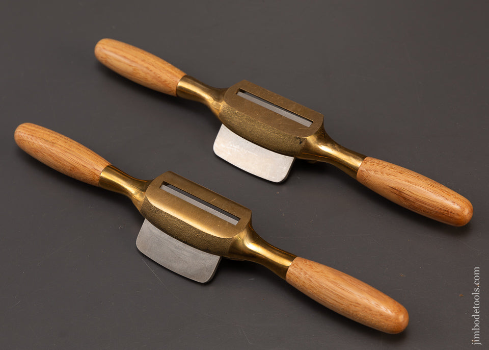 Mint Pair Flat & Round Bottom LIE NIELSEN BOGGS Spoke Shaves - 108088