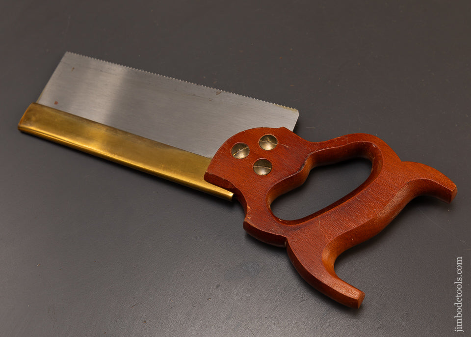 Mint 8 Inch Brass Back Dovetail Saw by TYZACK & TURNER - 108901