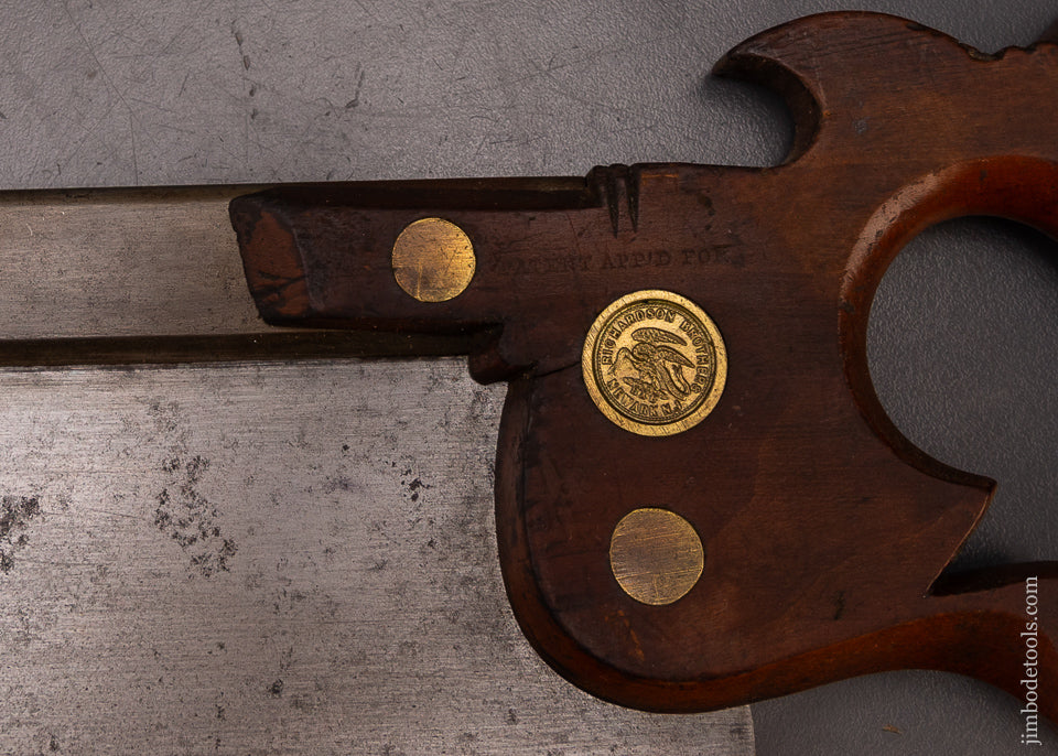 RICHARDSON 14 Inch Back Saw with PATENT APPLIED FOR Handle - 108102