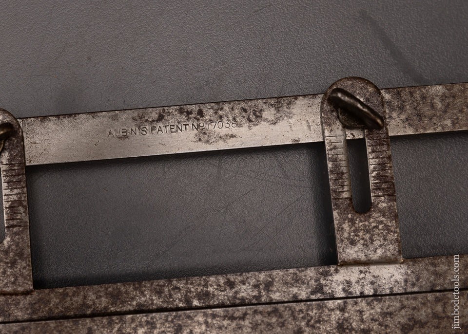 Rare! AUBIN's Patent March 29, 1928 Finger Joint Tenon Saw FINE - 108117