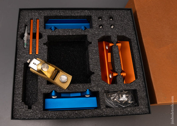 BRIDGE CITY TOOL WORKS HP-8 Brass Baby Block Plane THE WORKS Mint in Box - 108118