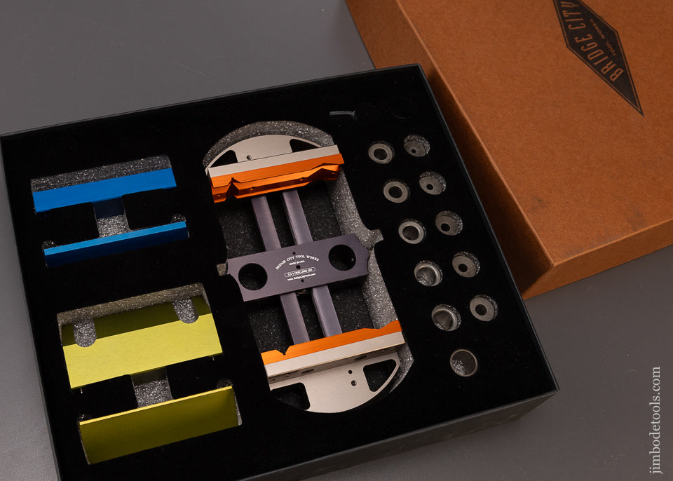 BRIDGE CITY TOOL WORKS DJ-1 Drilling Jig Mint in Box - 108120