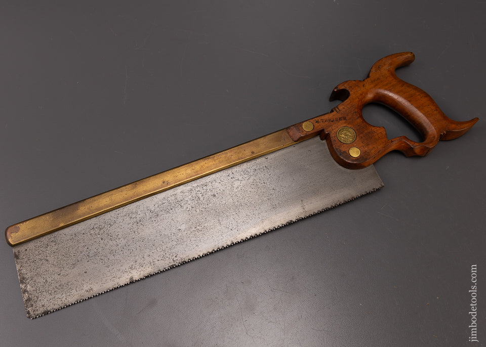 Phenomenal RICHARDSON 14 Inch Brass Back Saw - 108125