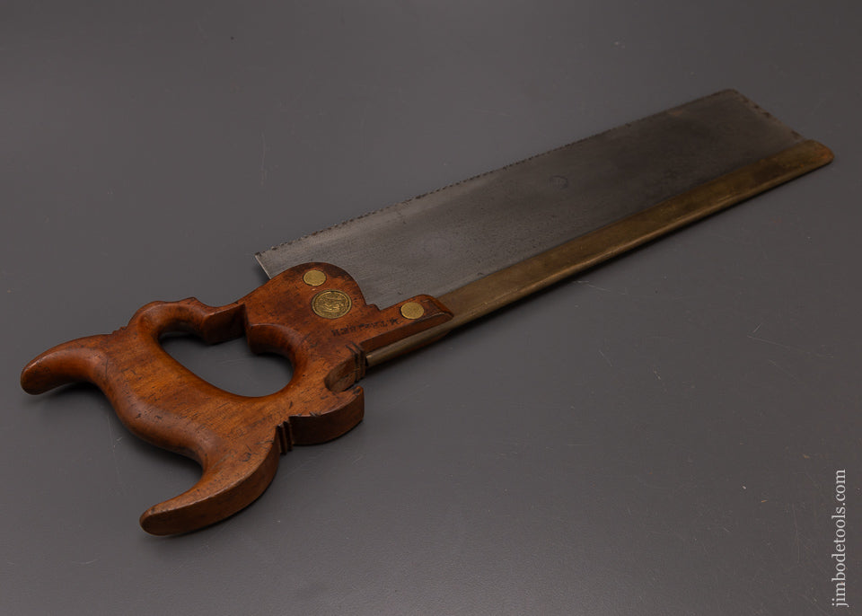 Phenomenal RICHARDSON 14 Inch Brass Back Saw - 108125