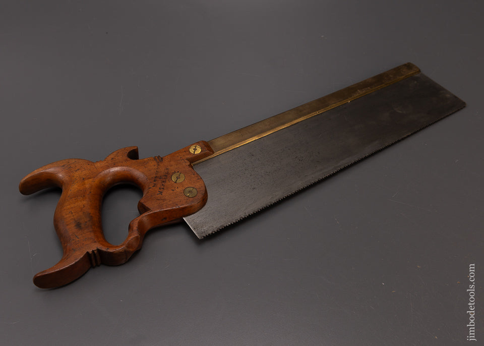 Phenomenal RICHARDSON 14 Inch Brass Back Saw - 108125