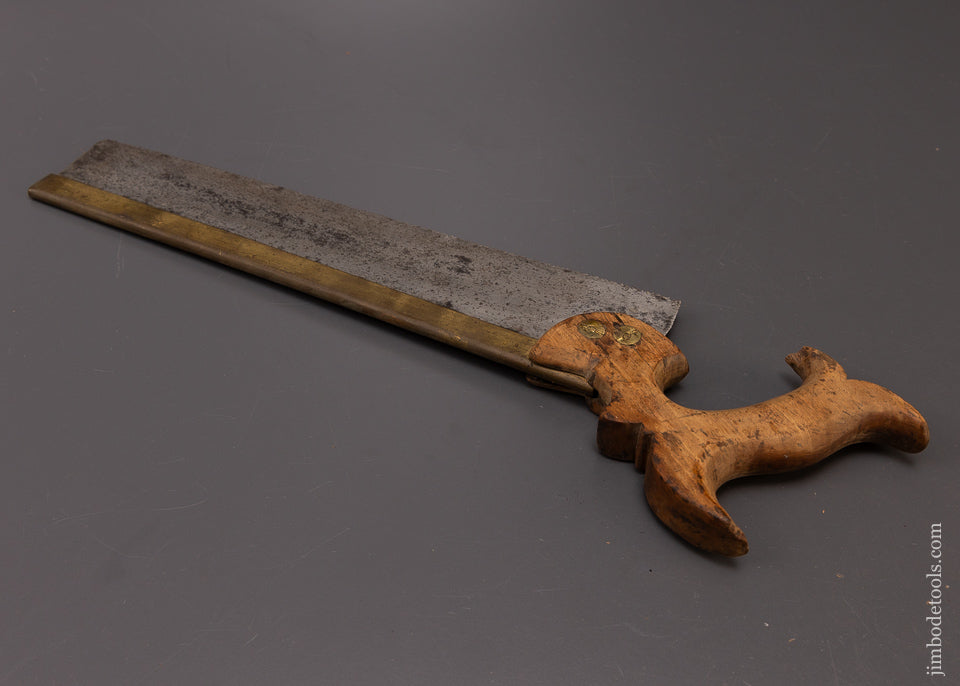 12 Inch PRATT & CO. BUFFALO Brass Back Saw - 108127