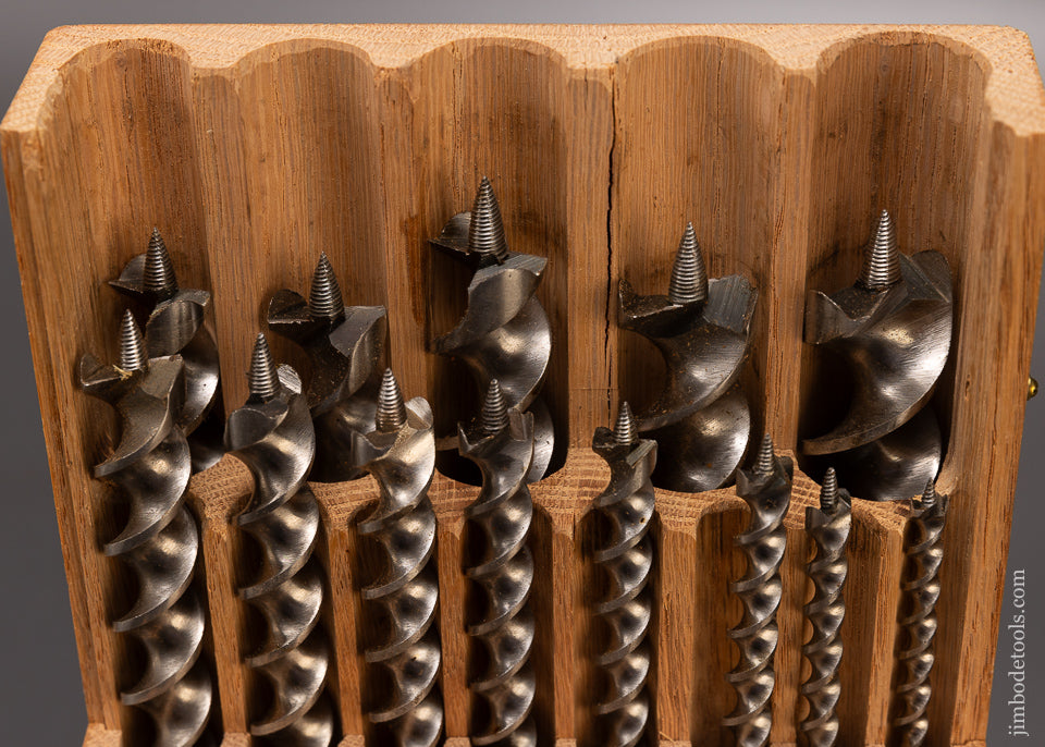 JENNINGS GREENLEE Full Set of 13 Auger Bits Mint Unused - 108170