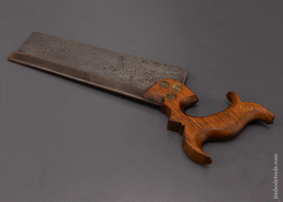Rare WILLIAMS Triple Medallion Dovetail Saw - 108176