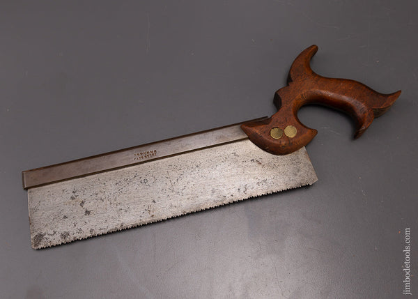 価格変更　ヴィンテージ　彫刻 「BODY&SOUL」オースティン・プロダクション GEO. STEVENS ca. 1795 LONDON Back Saw - 108183 – Jim Bode Tools