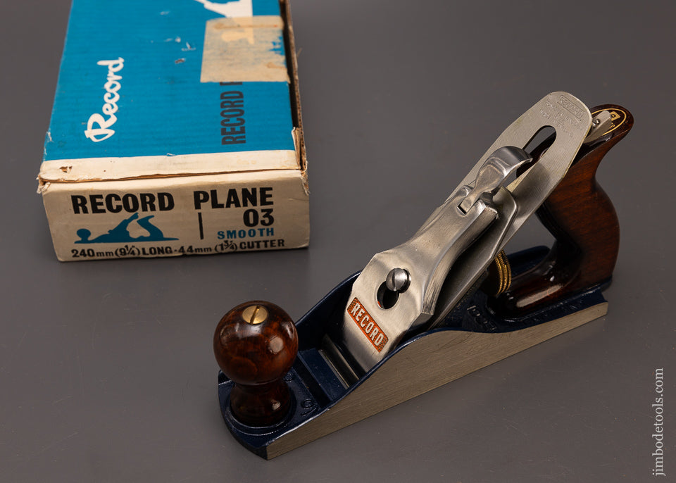 RECORD No. 3 Smooth Plane Mint in Box - 108196