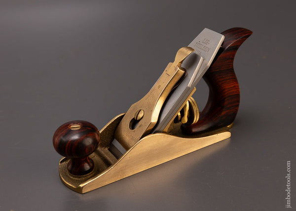 LIE NIELSEN No. 1 Smooth Plane Bronze with CocoBolo Fittings Mint Unused - 108207