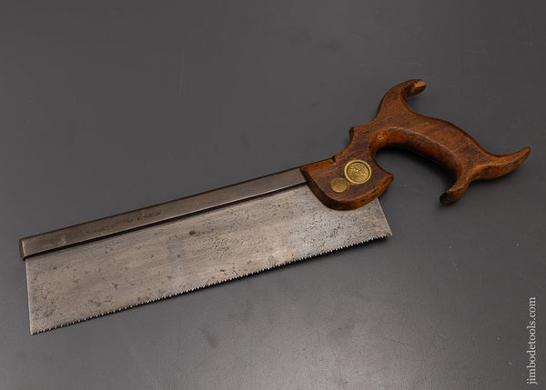 Early DISSTON “JACKSON” 10 Inch Back Saw - 108211