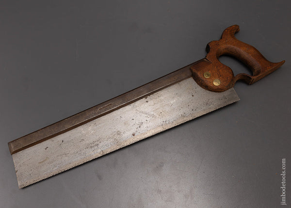 LLOYD DAVIS Ca. 1830’s 14 Inch Tenon Saw - 108212