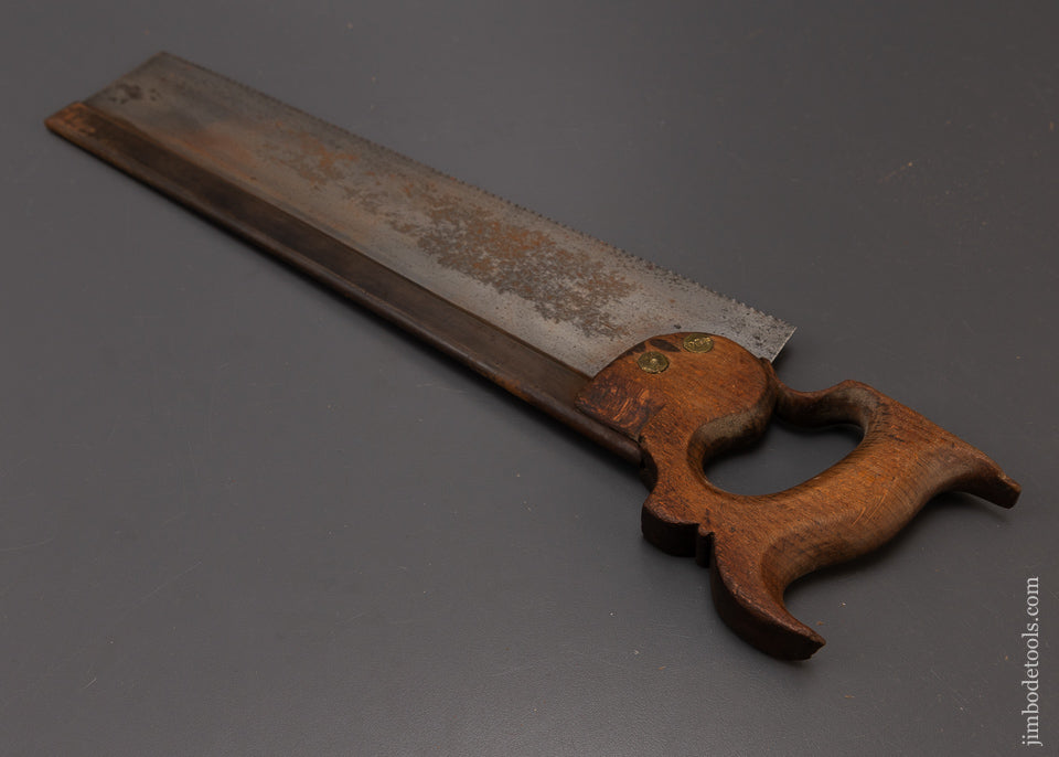 LLOYD DAVIS Ca. 1830’s 14 Inch Tenon Saw - 108212