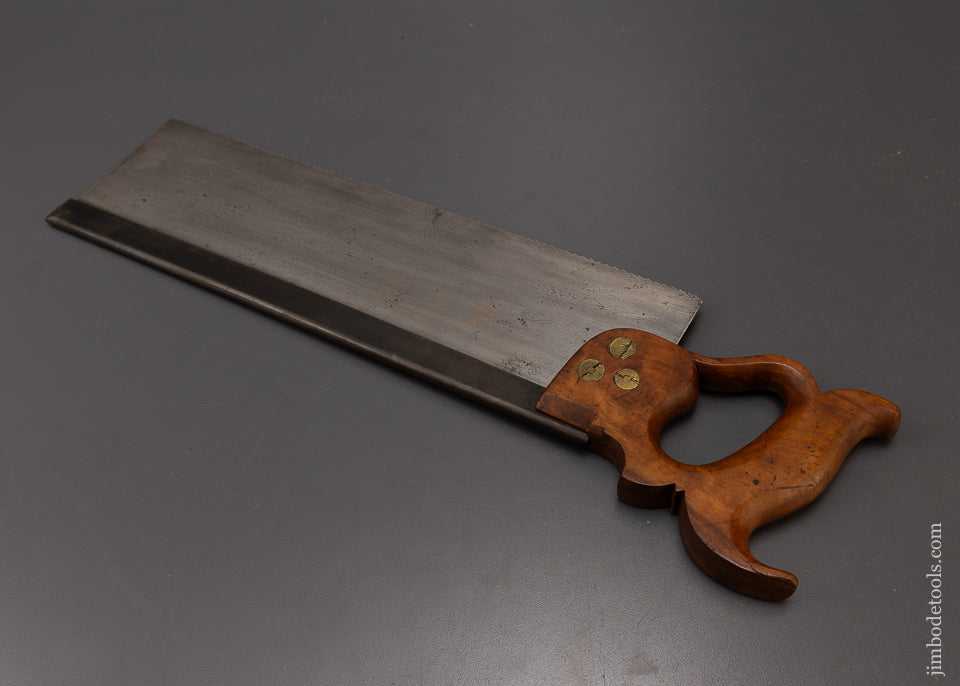 Early DISSTON Double Eagle 14 Inch Back Saw - 108213