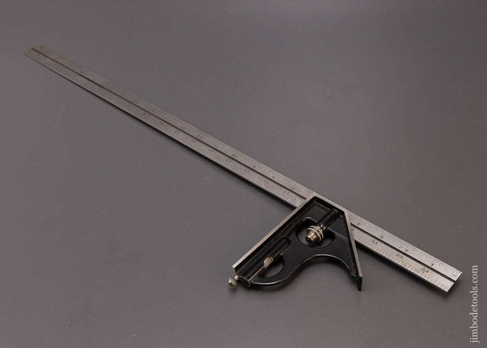 Mint 24 Inch Combination Square Set STARRETT - 108222 – Jim Bode Tools