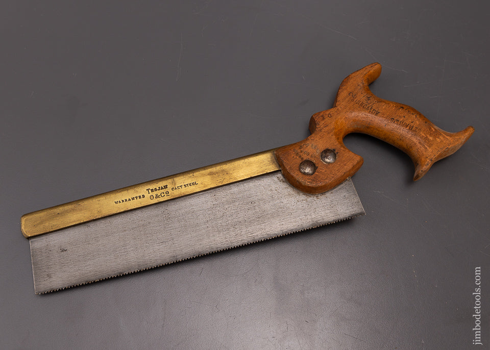 Brass Back Dovetail Saw by O & CO. TROJAN - 108247