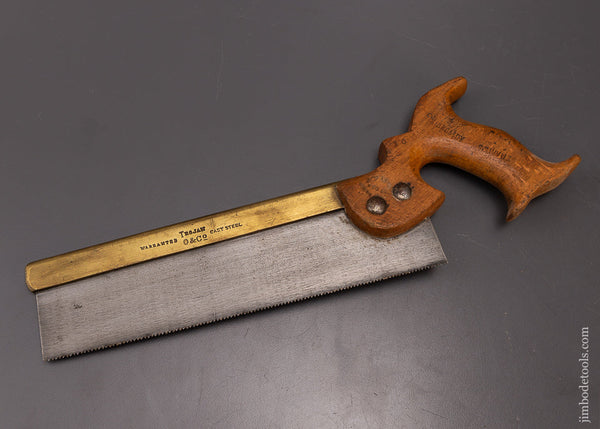Brass Back Dovetail Saw by O & CO. TROJAN - 108247