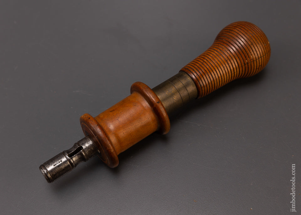 Stunning Solid Boxwood Bow Drill by G. GILON - 108278