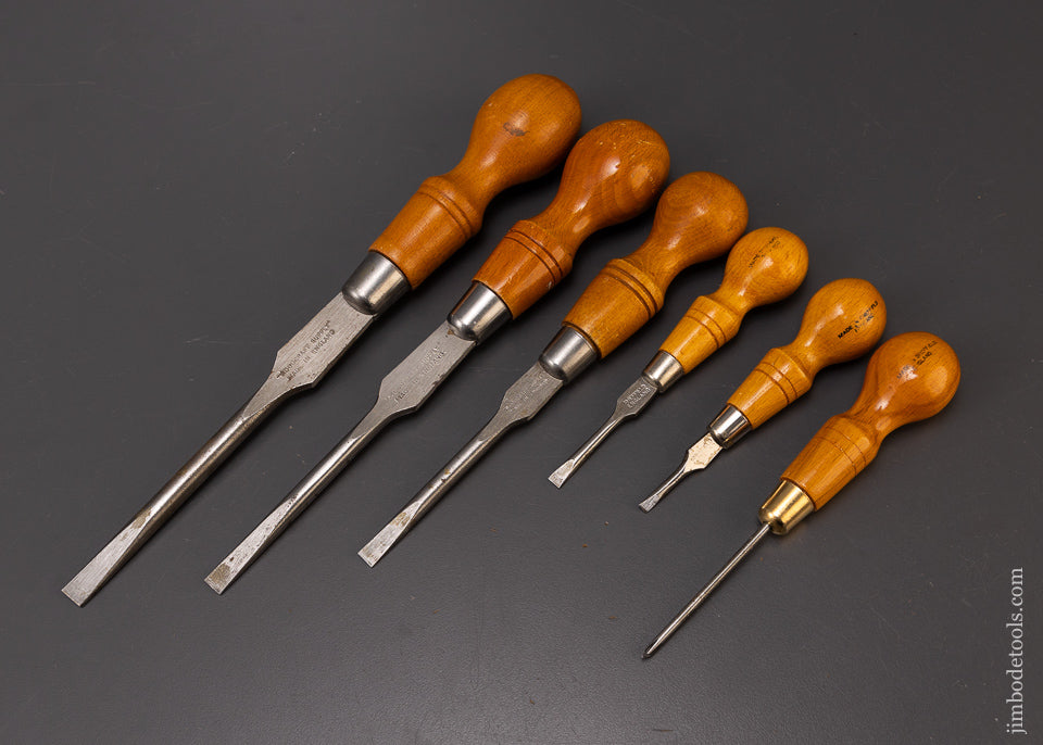 Set of 6 Screwdrivers WOODCRAFT - 108286