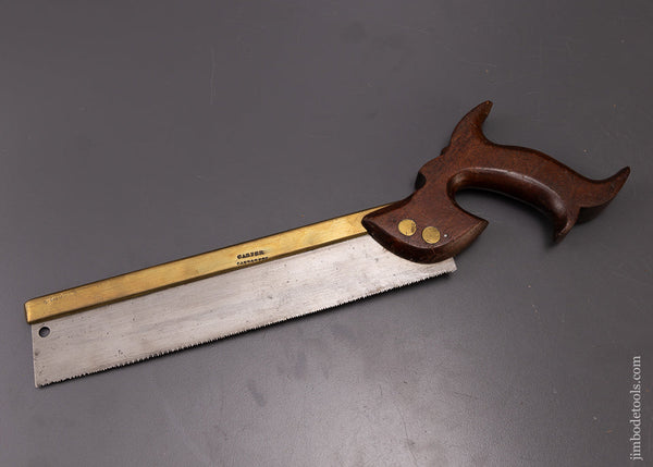 CARTER 10 Inch Brass Back Dovetail Saw - 108297